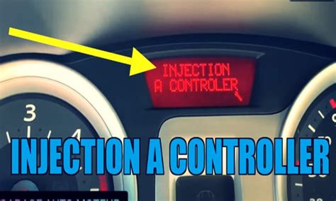 regulateu, limitateur et injection a controler 